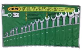 Garnitura kombinovanih colovnih ključeva 17/1 JBM